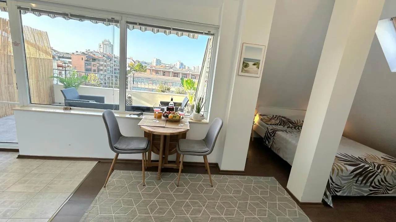 בורגאס Apartment Sea Vibes With Great Terrace And Sea View 0*,  בולגריה