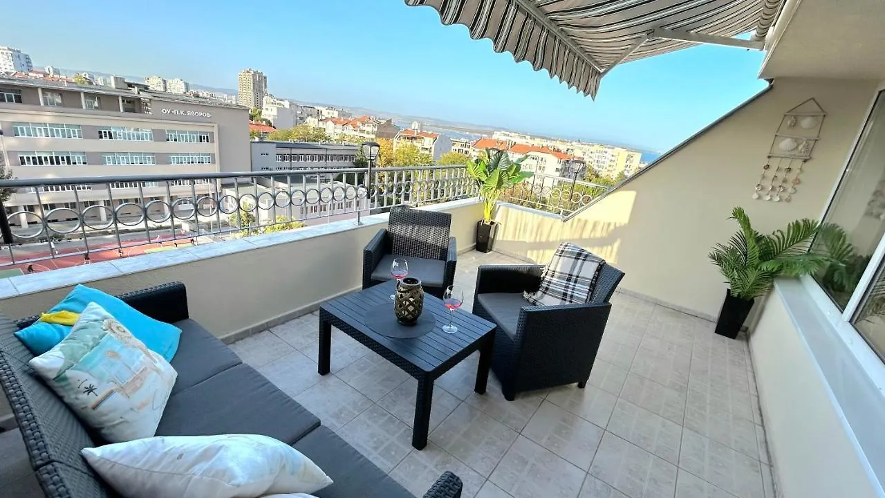 בורגאס Apartment Sea Vibes With Great Terrace And Sea View 0*,  בולגריה