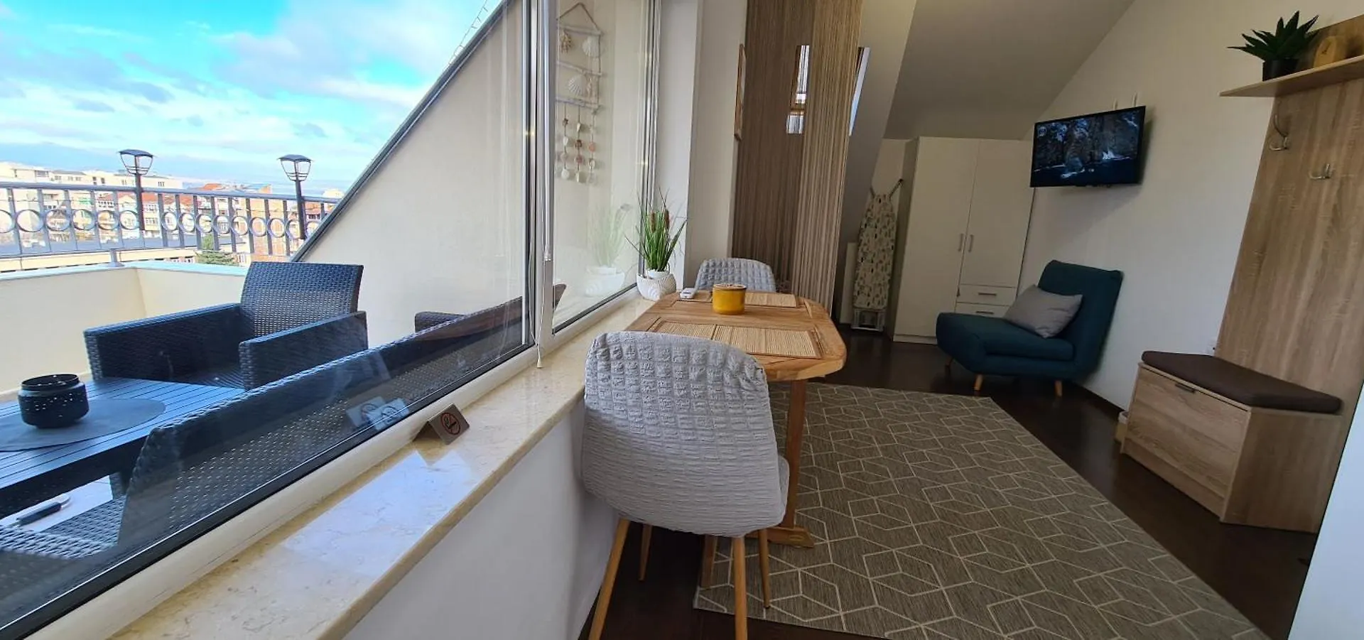 בורגאס Apartment Sea Vibes With Great Terrace And Sea View בולגריה